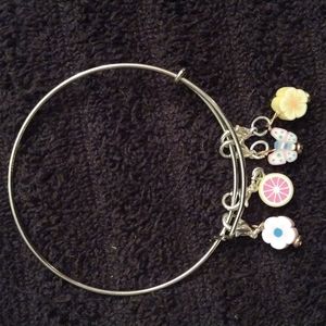 Handmade Silver Charm Bracelet
